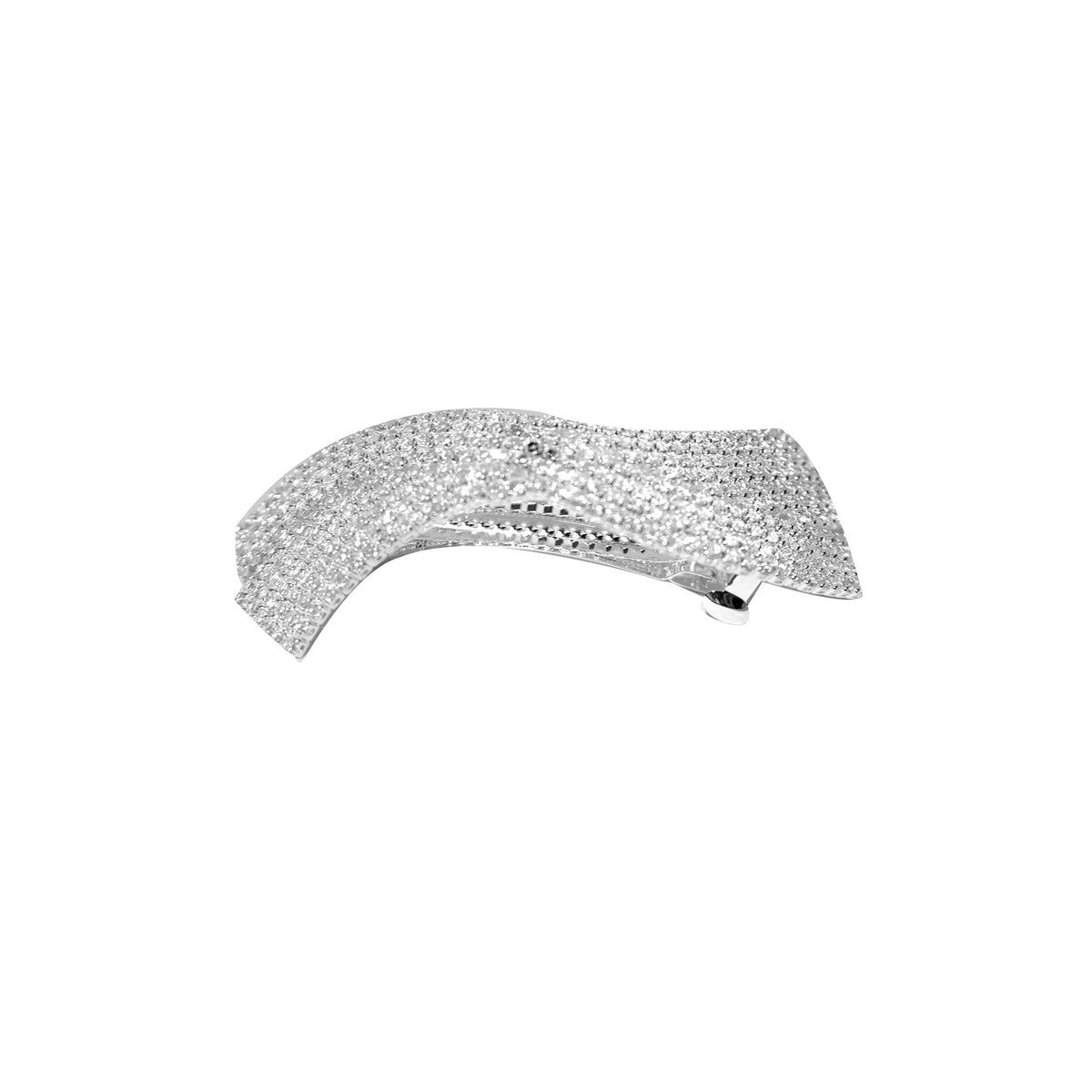 Crystal Ice Wave Barrette