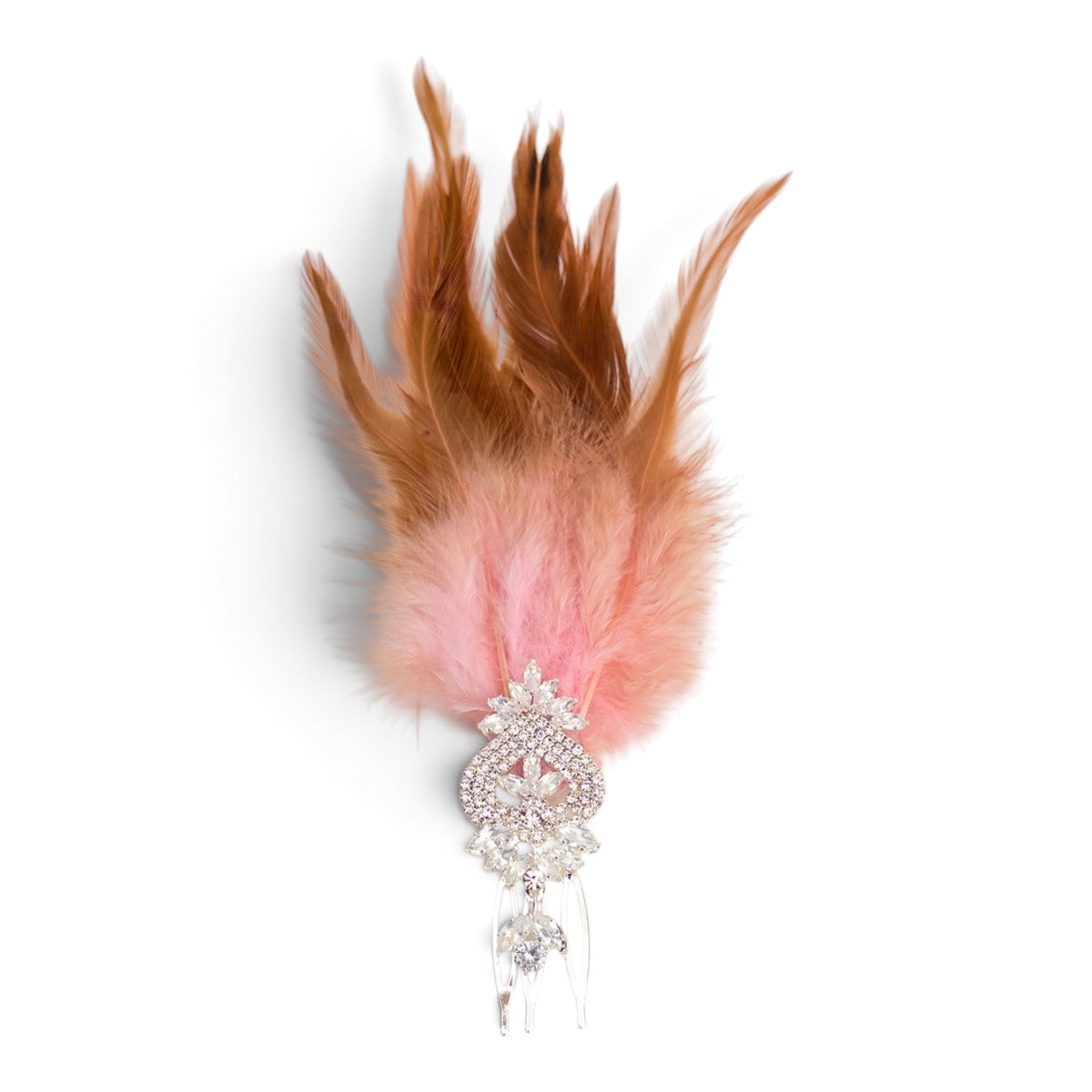 Pavilion Feather Hair Comb