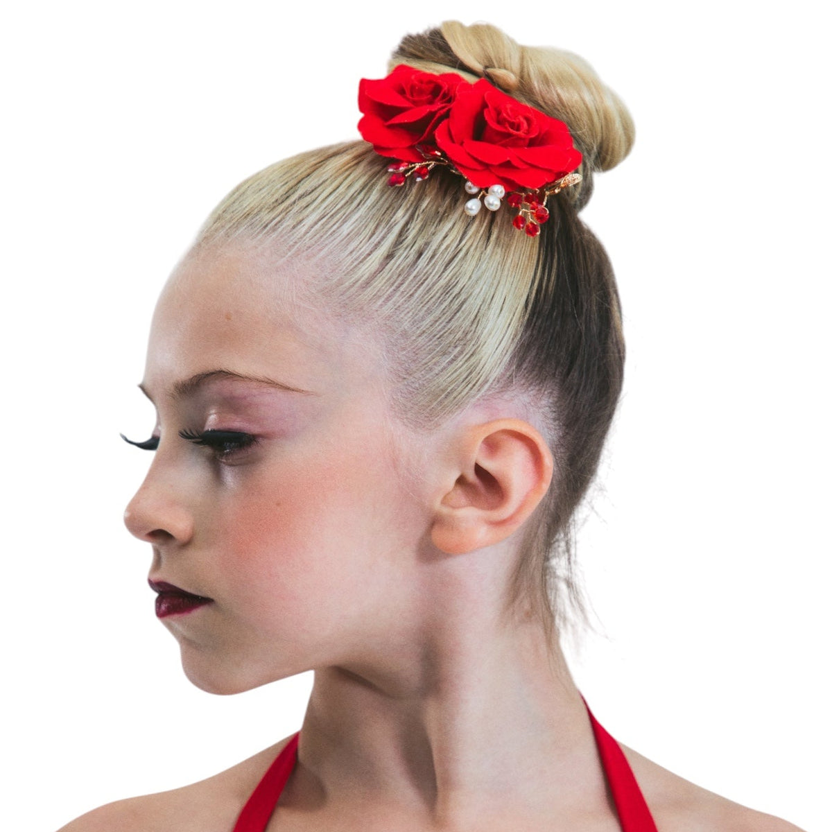 Petite Rose Garden Hair Comb