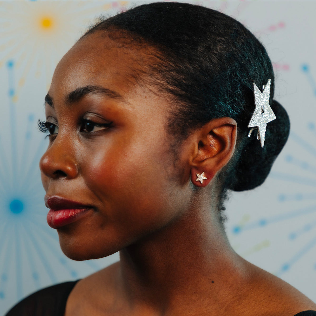 Star Dangle Earrings