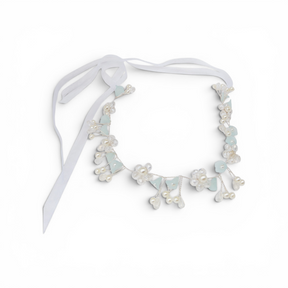 Crystal & Pearl Buttercup Hair Garland