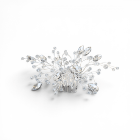 Crystal Blossom Hair Comb