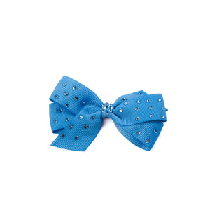 3" Rhinestone Studded Grosgrain Hair Bows
