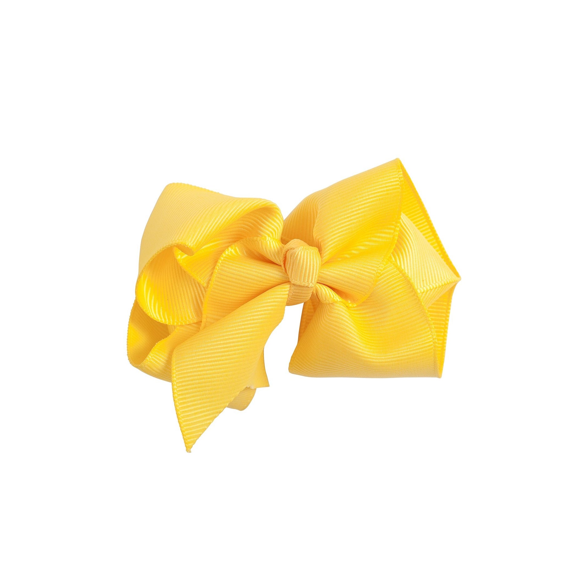 4 Inch Grosgrain Ribbon Hair Bow w/ French clip