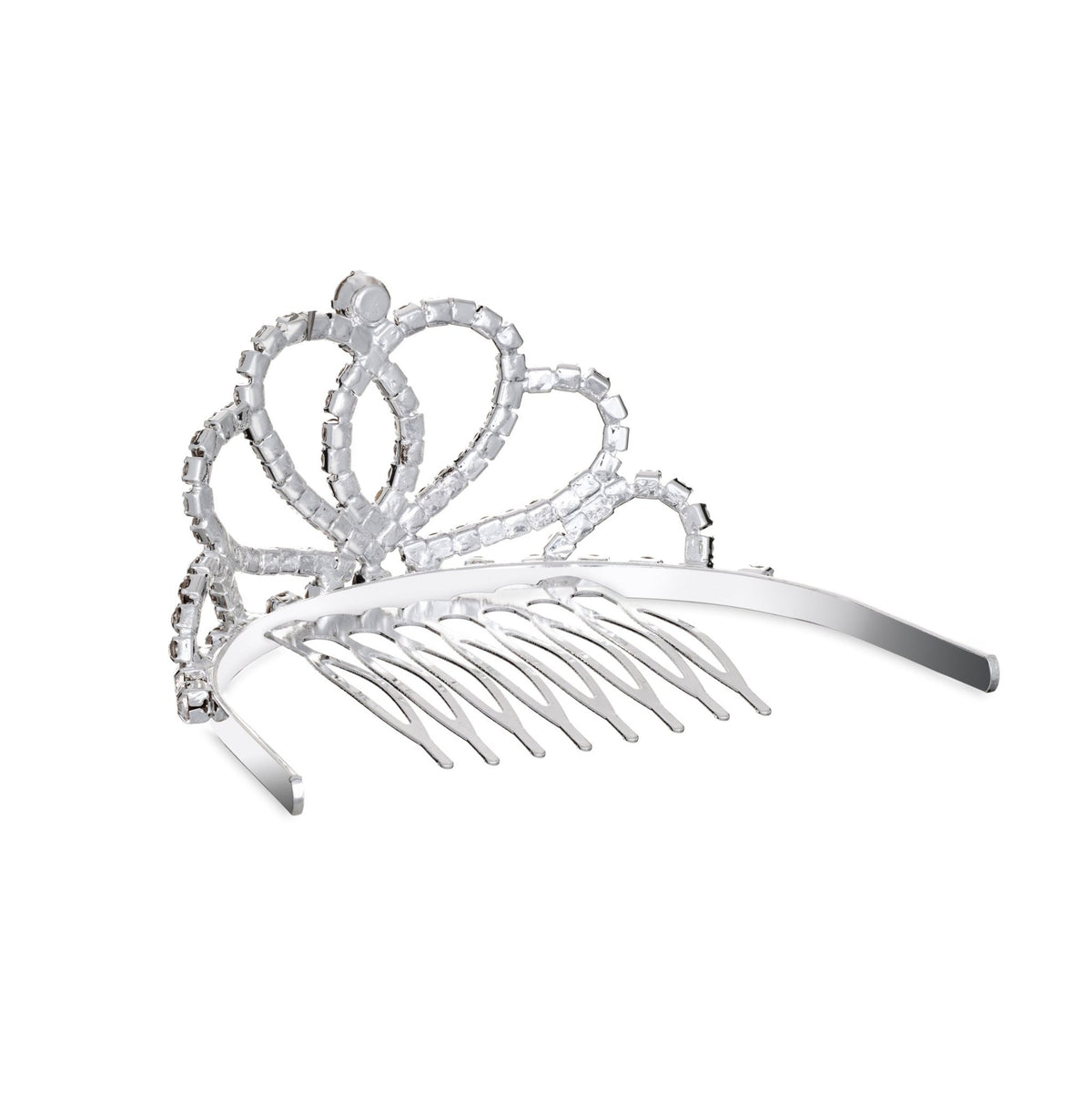 Tiara Hair Comb - Looping Heart