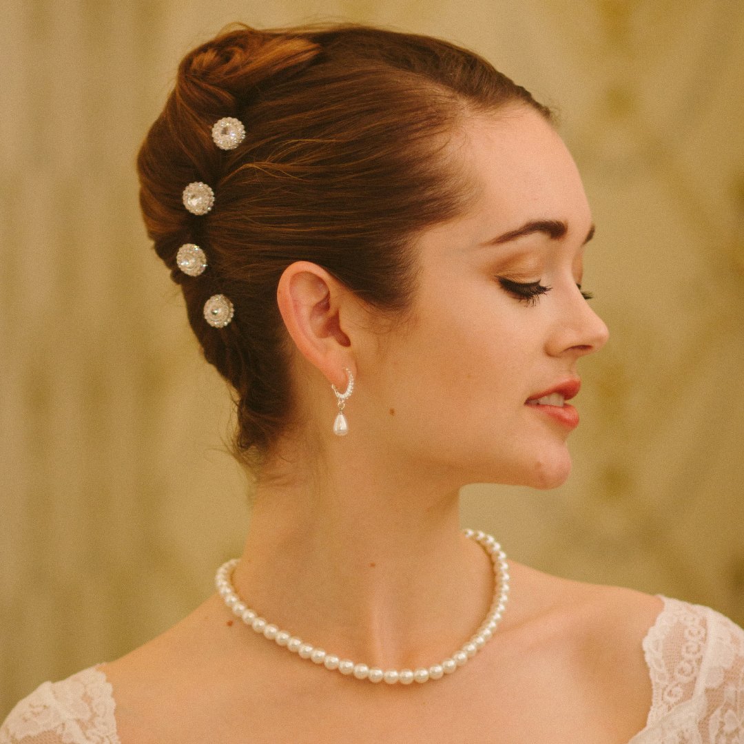 Hairpins Set Pompons