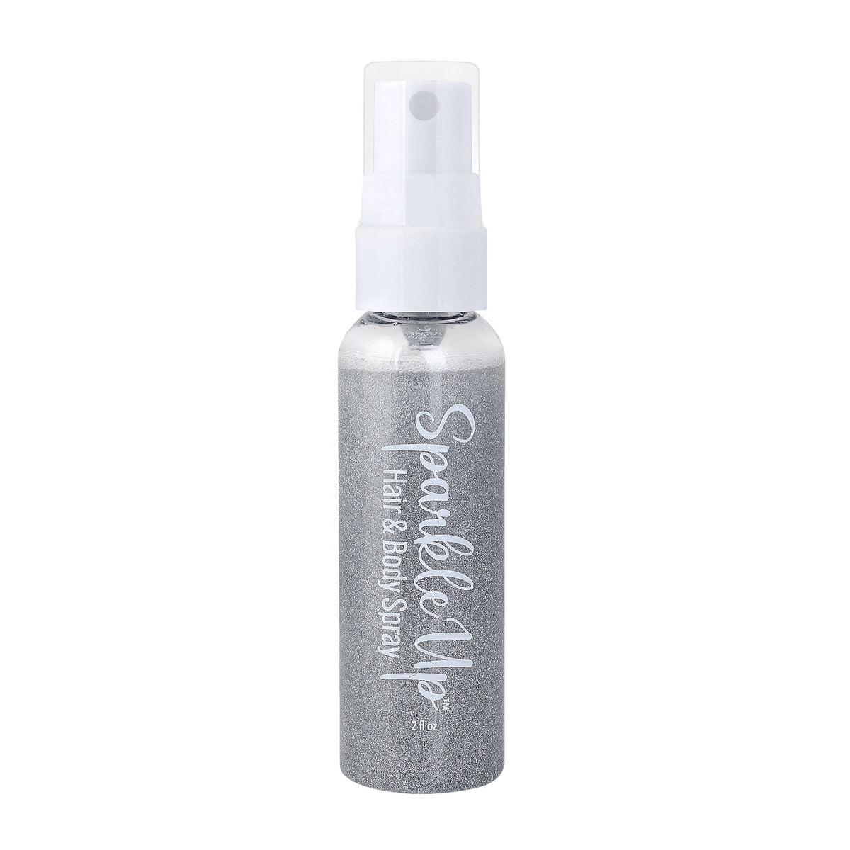 Silver Glitter Body Spray