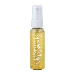 Gold Glitter Body Spray