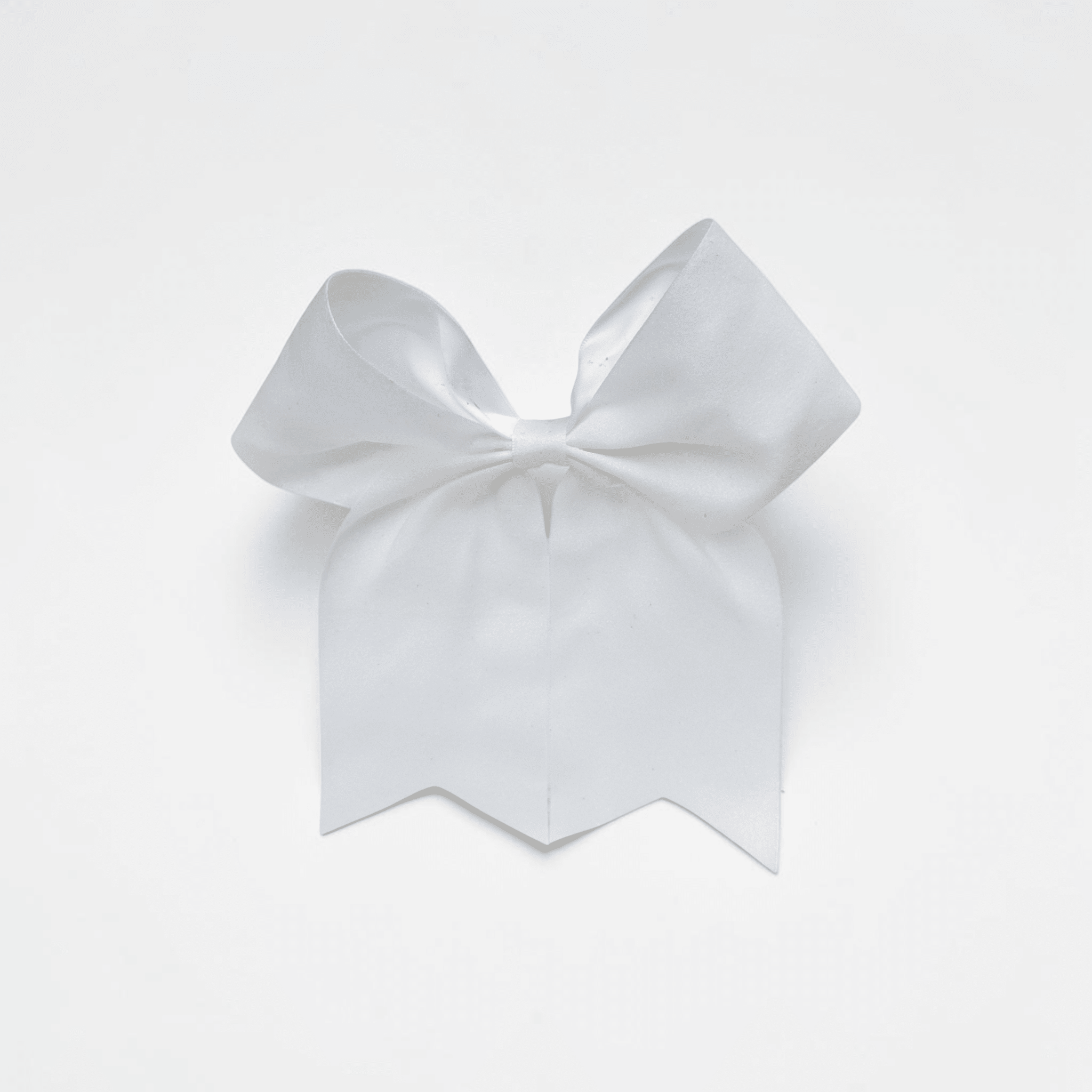 Long Tail Satin Glitter 8" Hair Bows