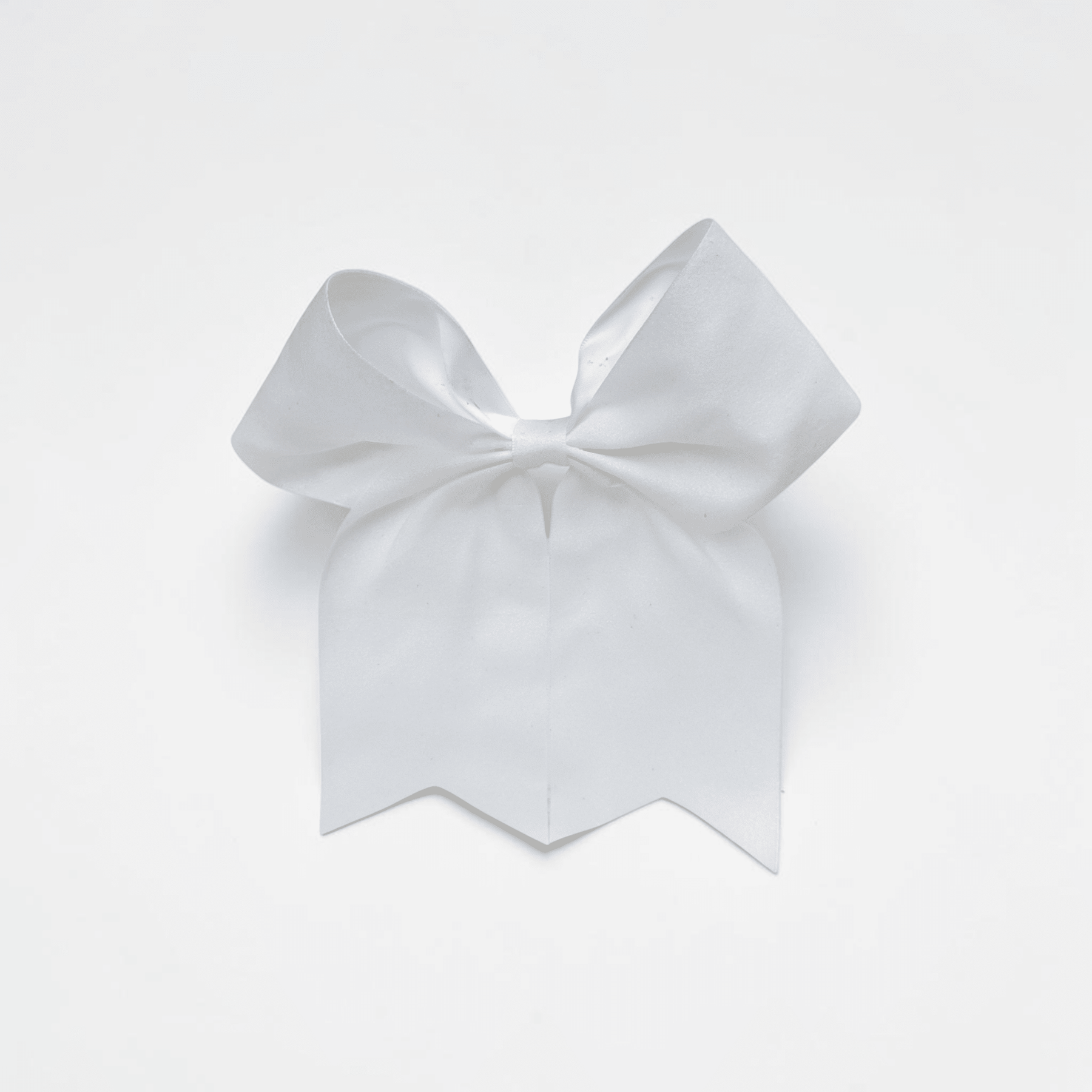 Long Tail Satin Glitter 8" Hair Bows