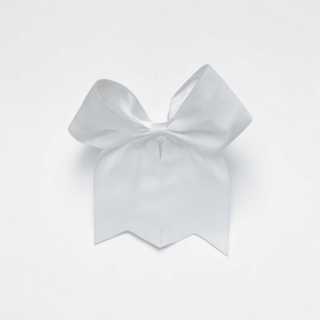 Long Tail Satin Glitter 8" Hair Bows