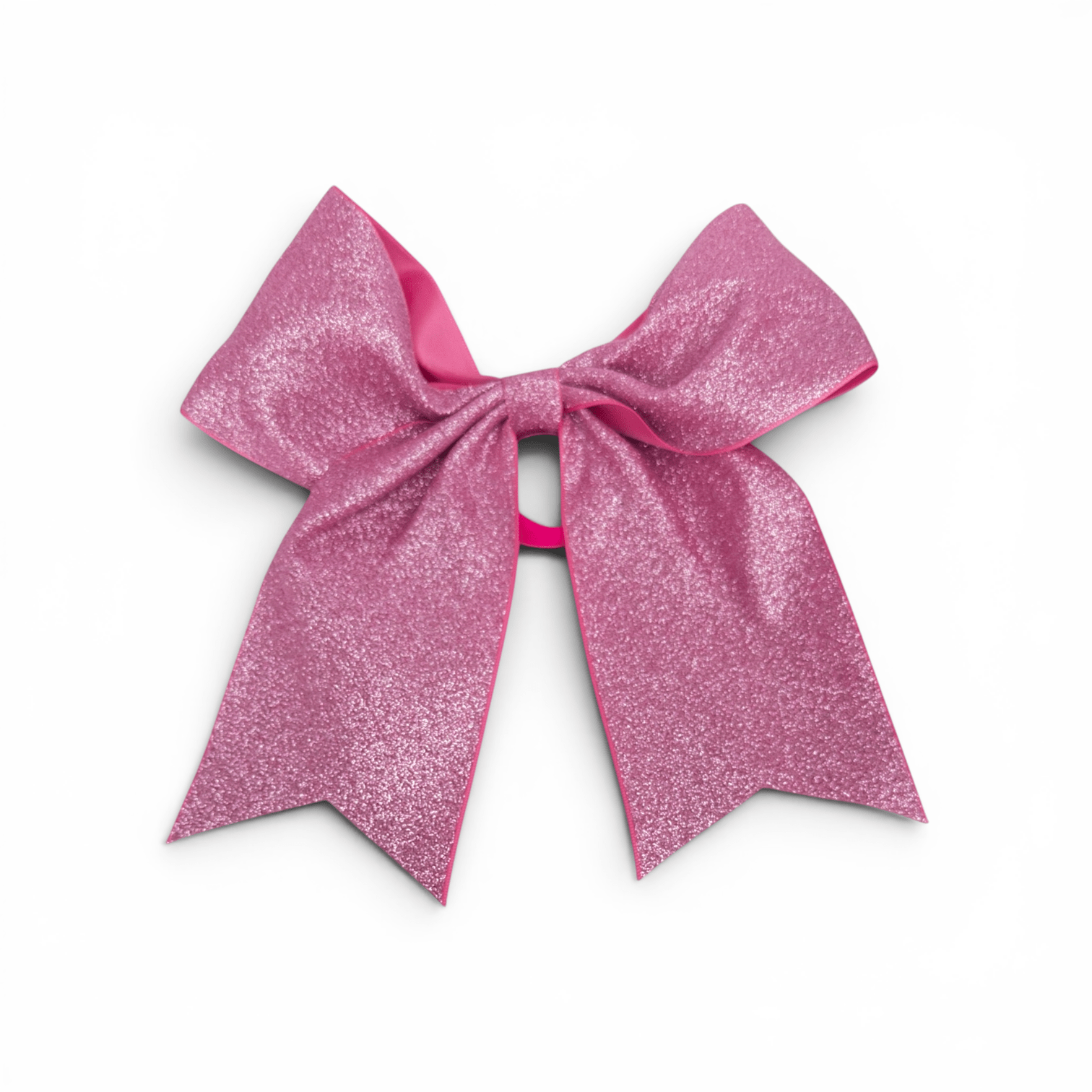 Long Tail Satin Glitter 8" Hair Bows