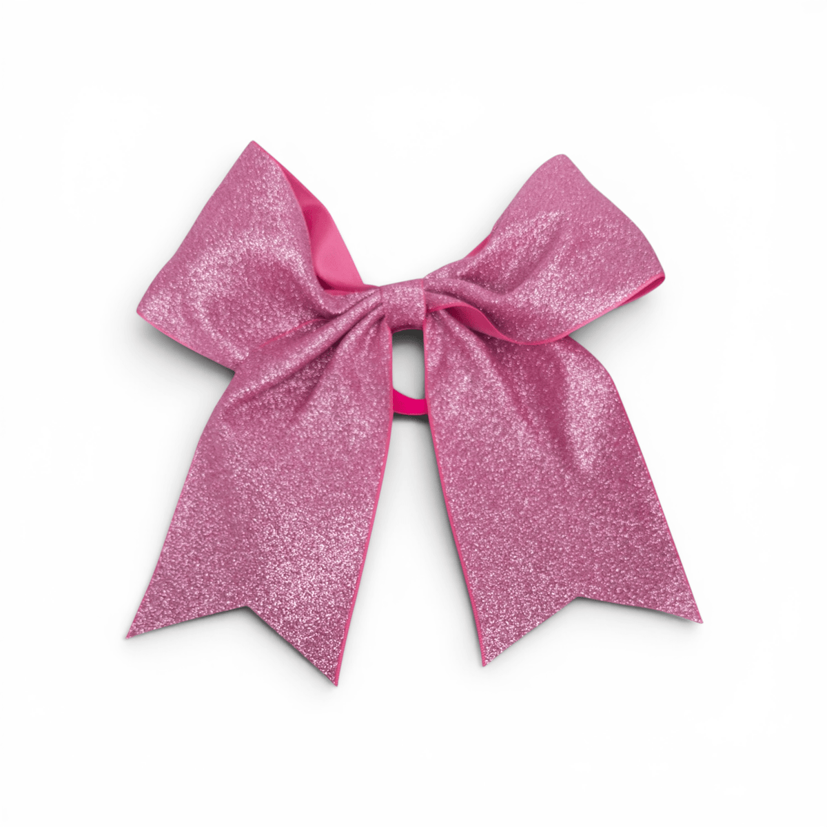Long Tail Satin Glitter 8" Hair Bows