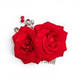 Petite Rose Garden Hair Comb