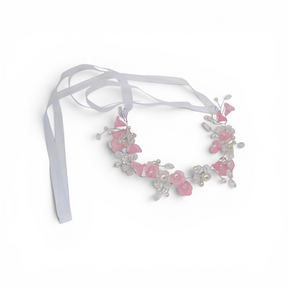Crystal & Pearl Buttercup Hair Garland