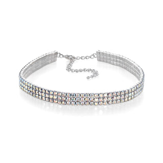 3 Row Flexi-Choker with extender chain