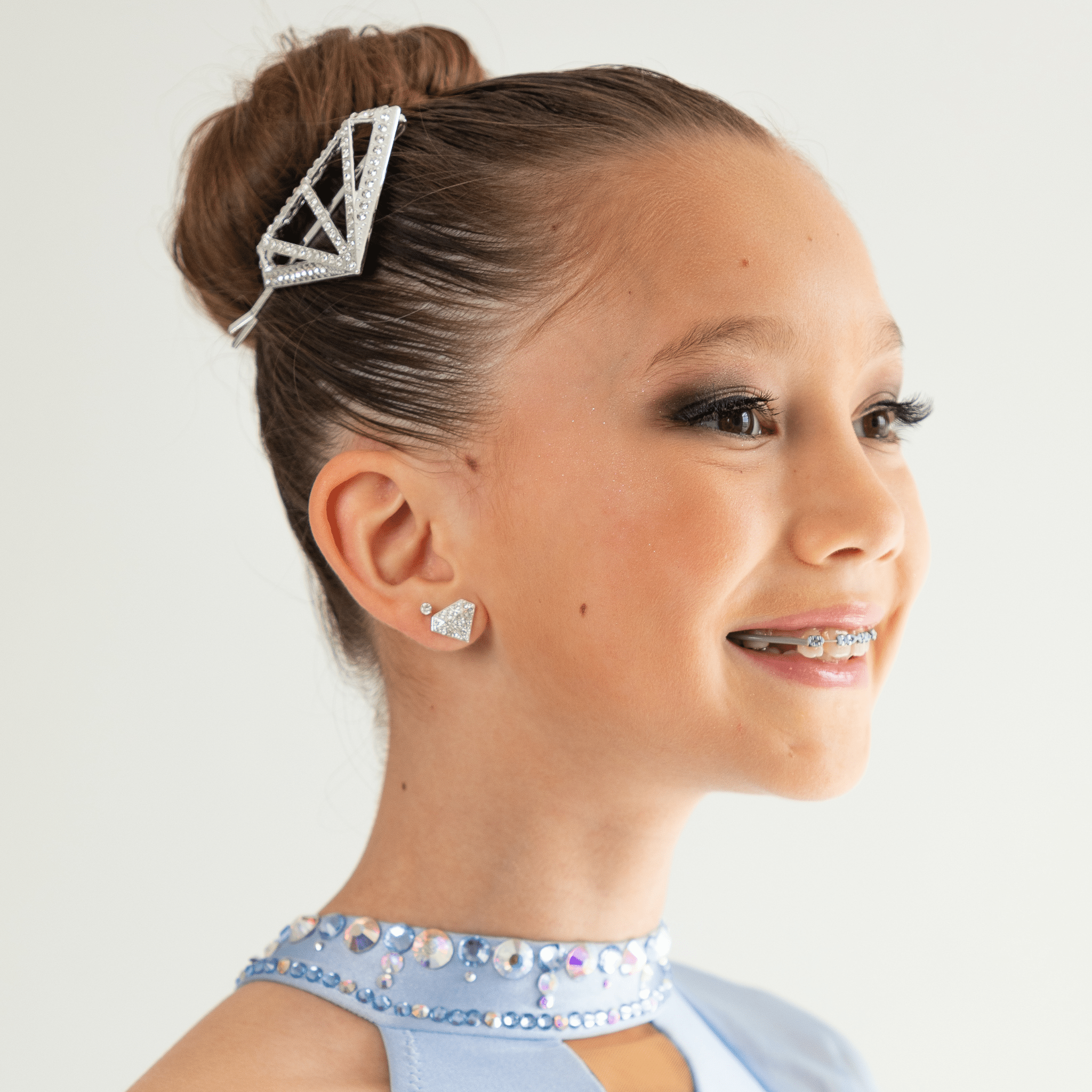 Luxe Diamond Contour Hair Clip