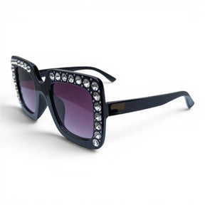 Vintage Glam Rhinestone Kids Sunglasses
