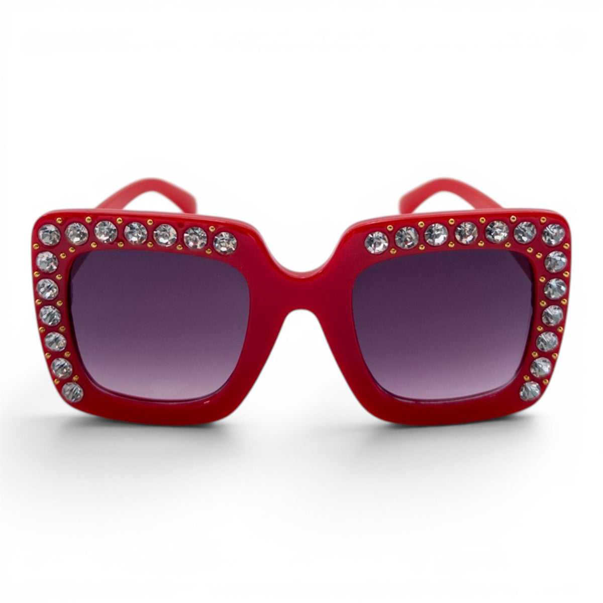 Vintage Glam Rhinestone Kids Sunglasses