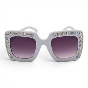 Vintage Glam Rhinestone Kids Sunglasses