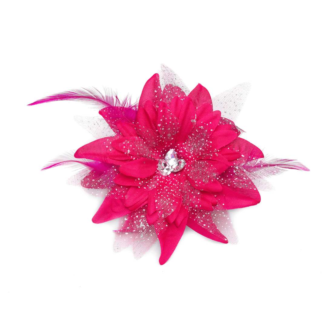 Petal & Plume Hair Flower