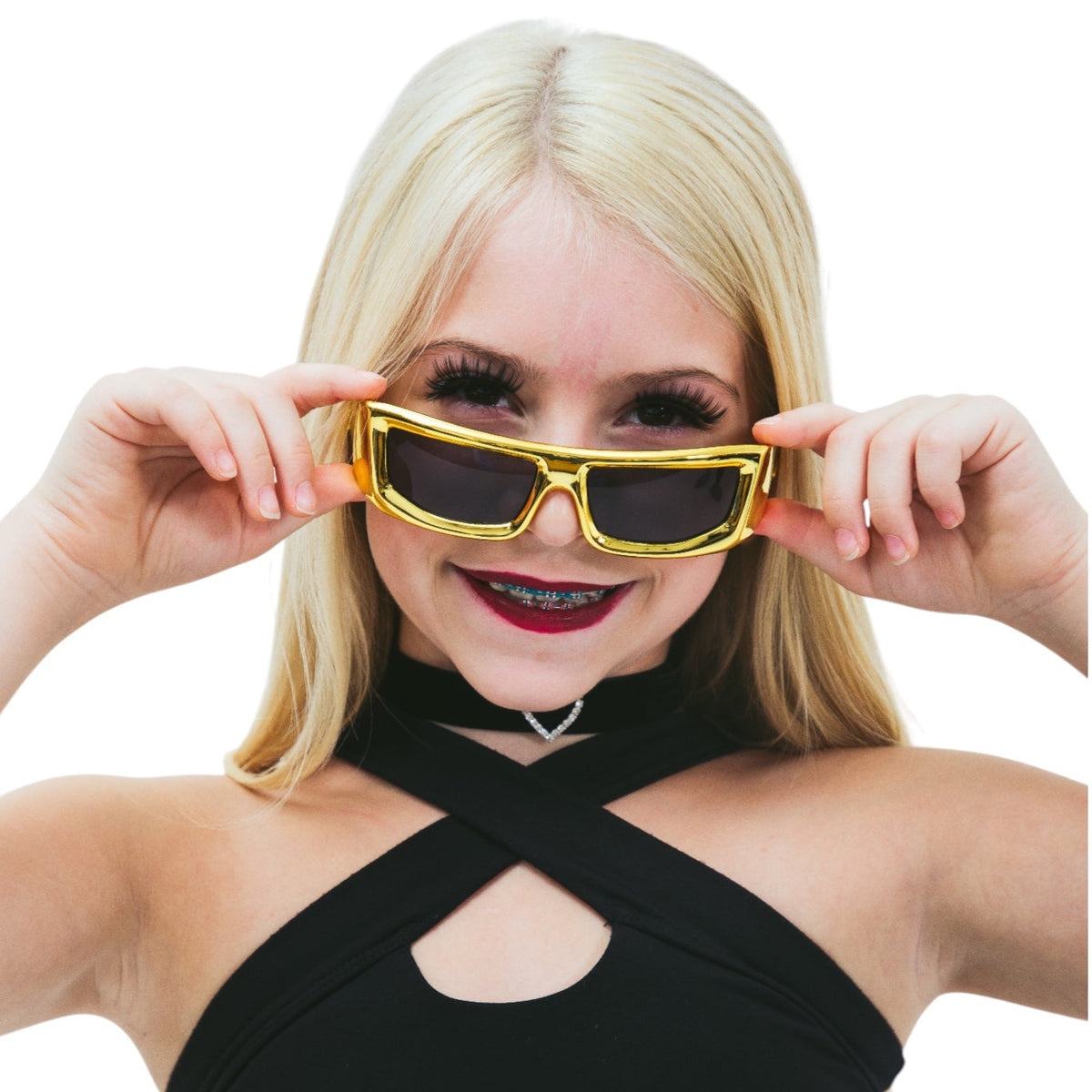 Metallic Edge Kids Sunglasses
