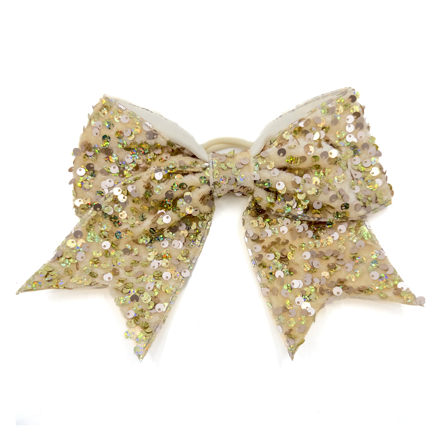 8" Sparkle Sequin Hair Bows