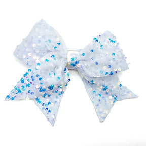 8" Sparkle Sequin Hair Bows