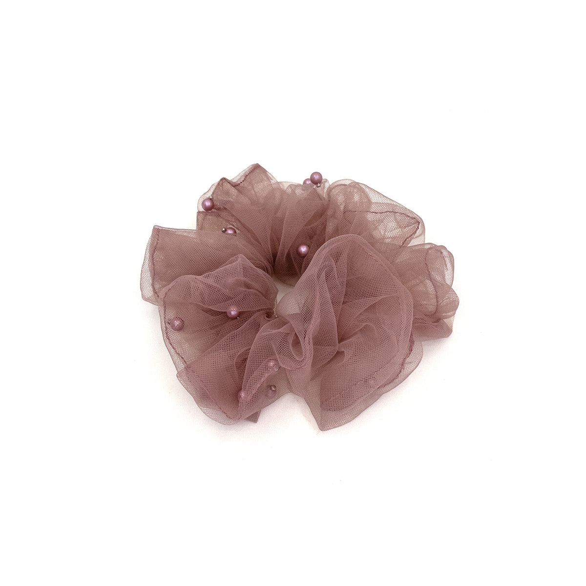 Pearl & Tulle Grande' Hair Scrunchie