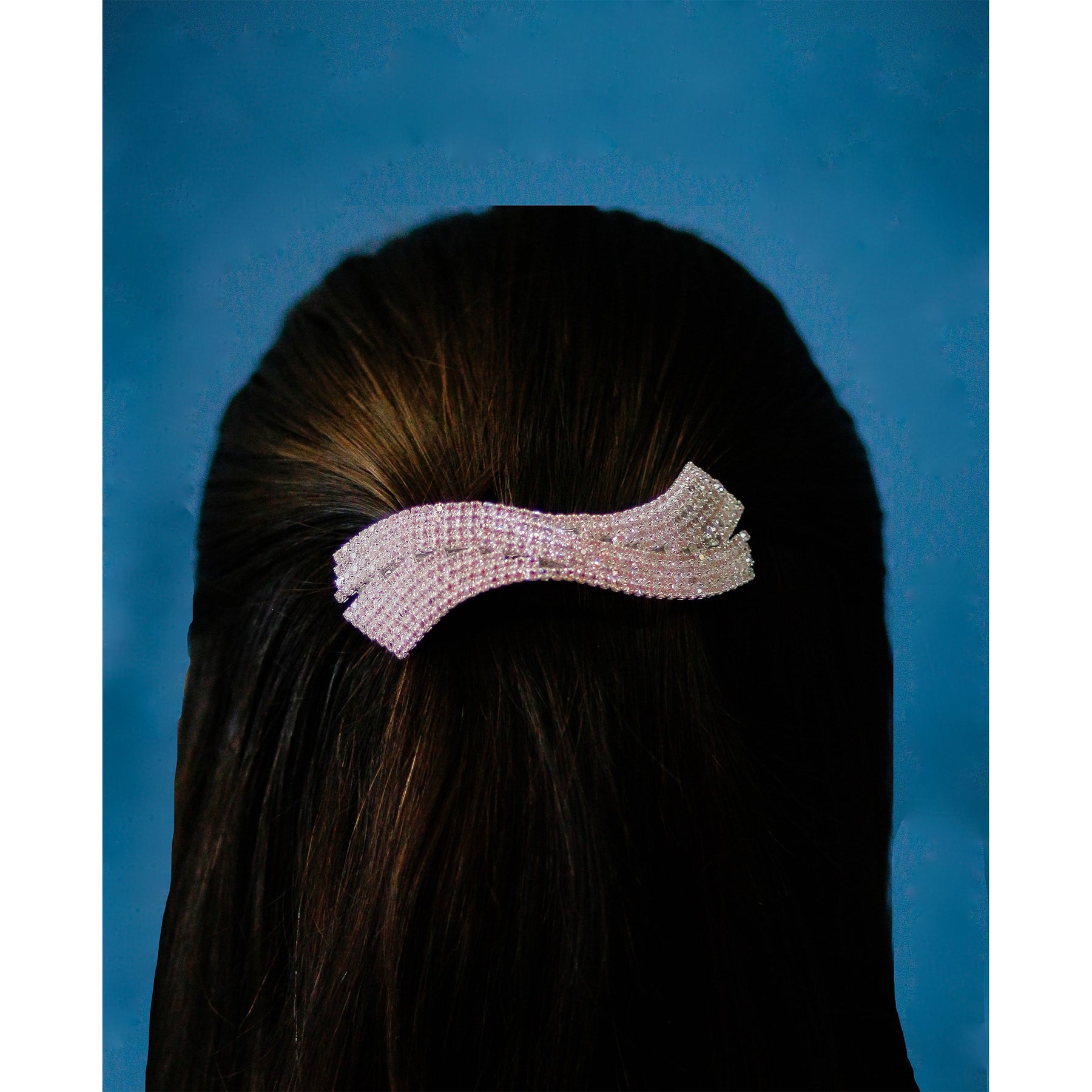 Crystal Ice Wave Barrette
