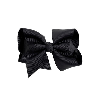4 Inch Grosgrain Ribbon Hair Bow w/ French clip