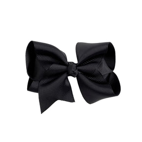 4 Inch Grosgrain Ribbon Hair Bow w/ French clip
