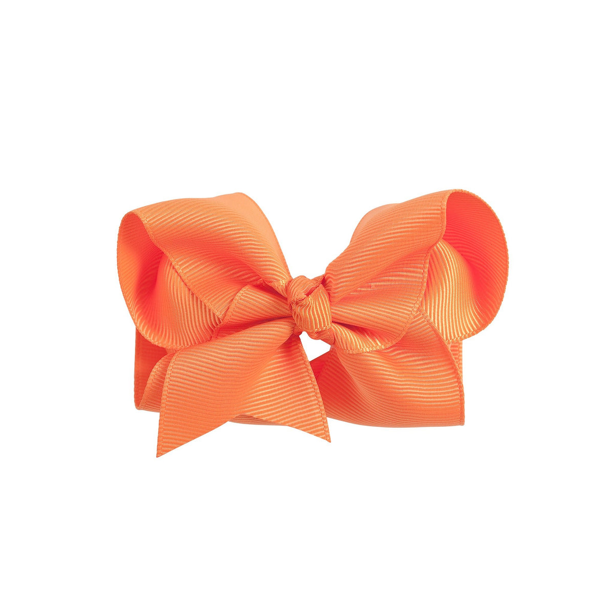 4 Inch Grosgrain Ribbon Hair Bow w/ French clip