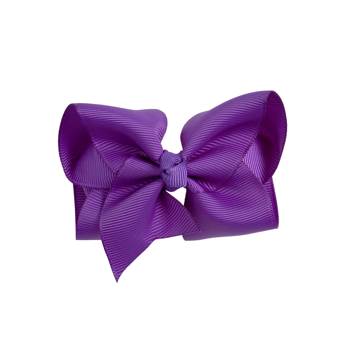 4 Inch Grosgrain Ribbon Hair Bow w/ French clip