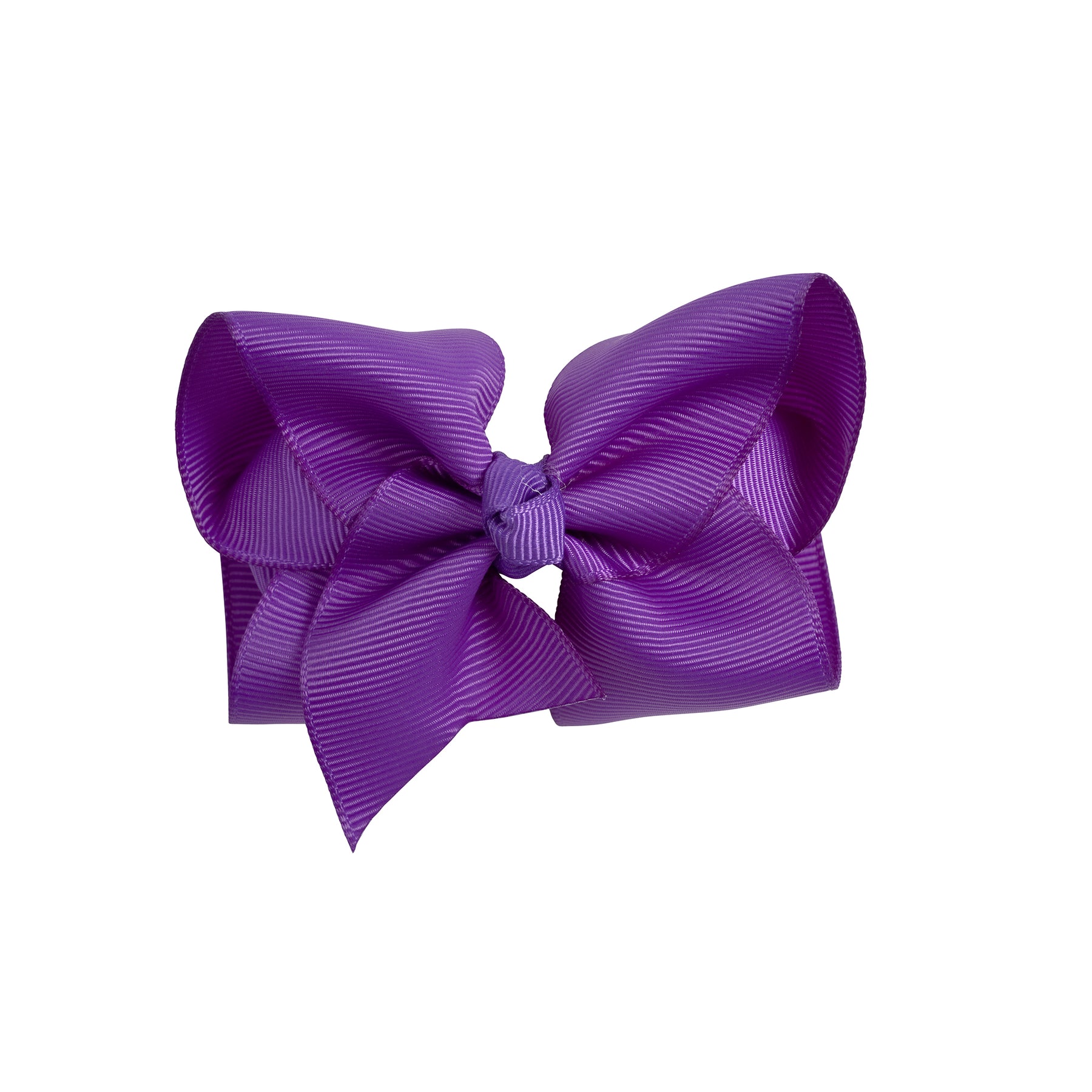 4 Inch Grosgrain Ribbon Hair Bow w/ French clip