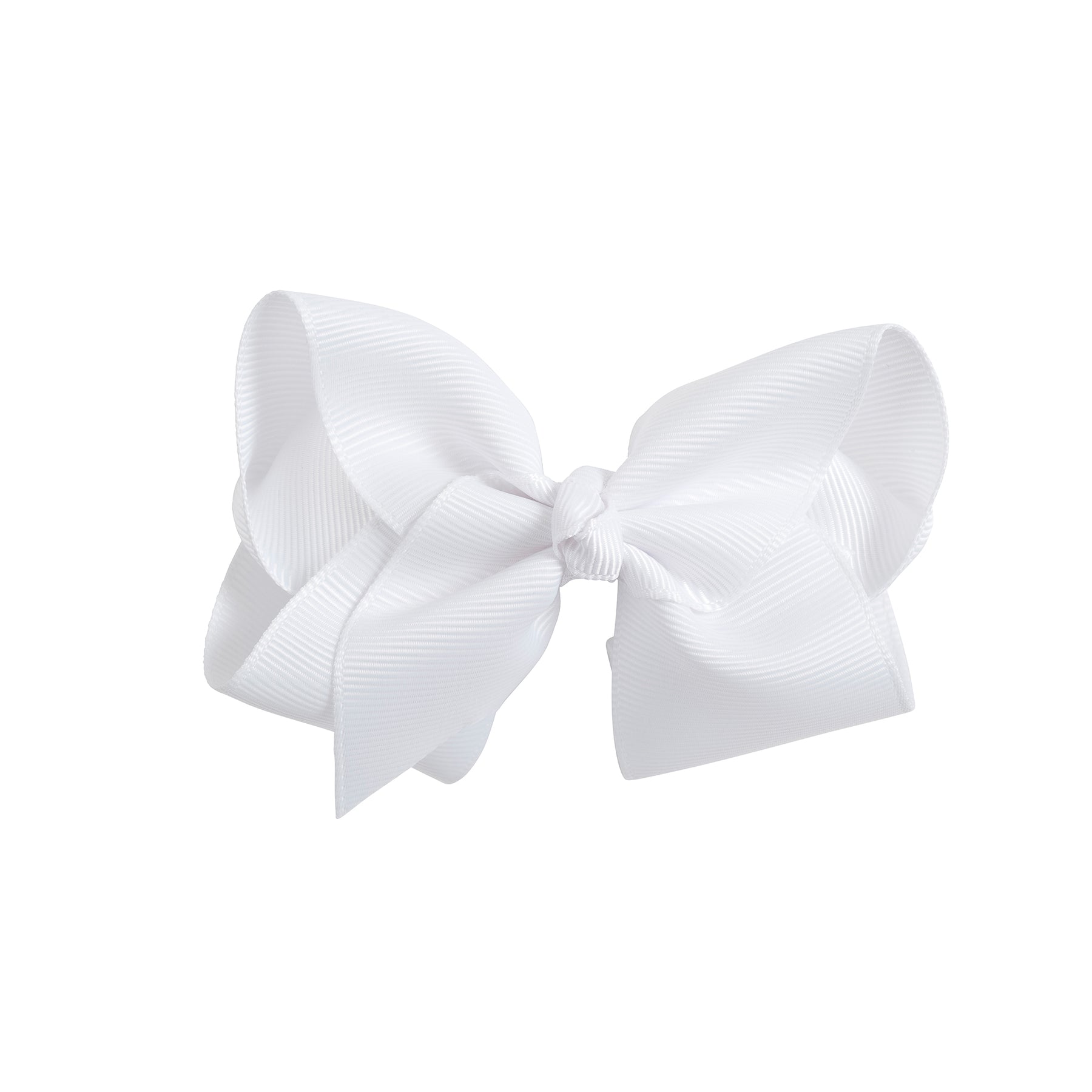 4 Inch Grosgrain Ribbon Hair Bow w/ French clip