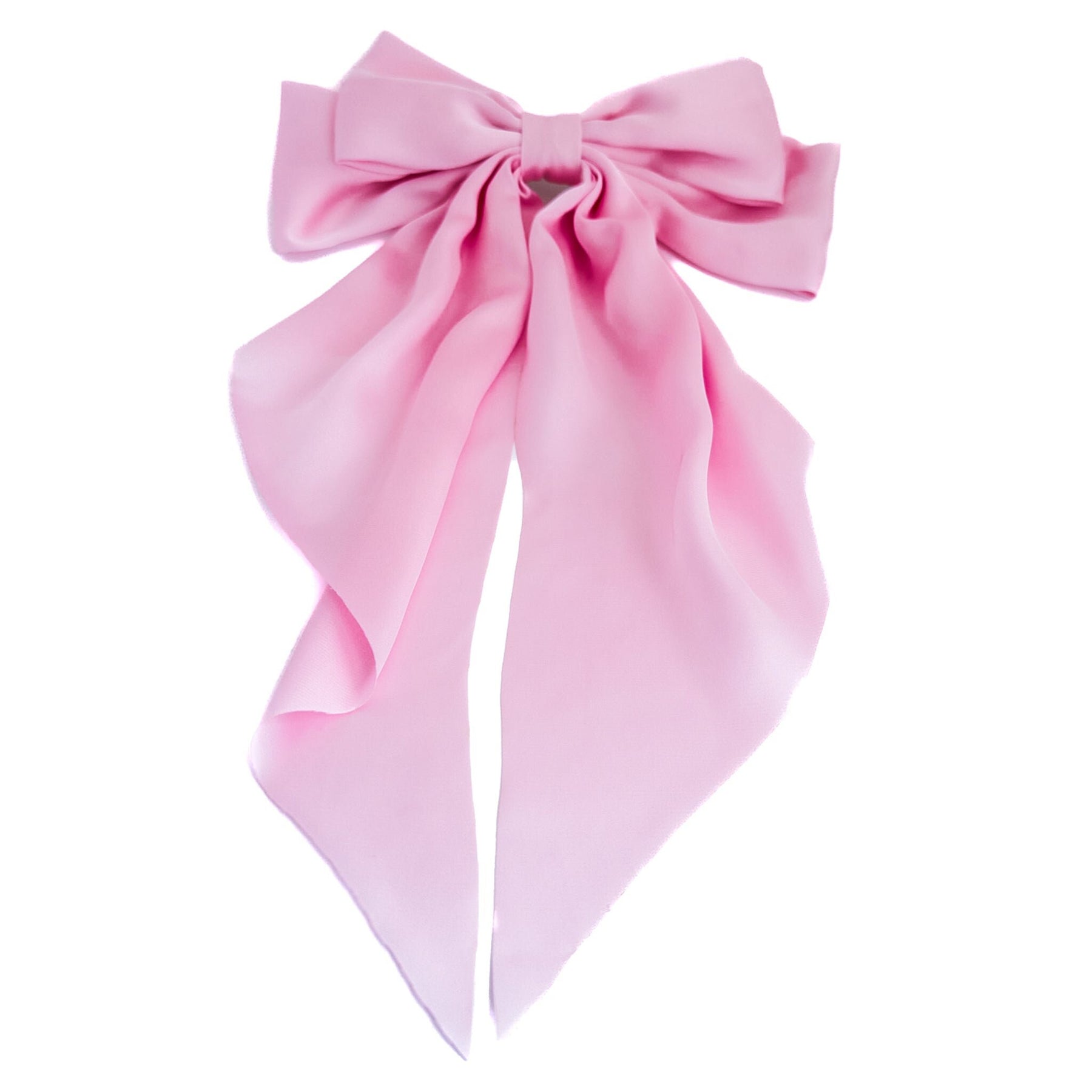 8" Satin Long Tail Bows; Silk Bow for Hair, Bow Bun Bow, Jojo Siwa Bow, Hair Bow Clips, Oversized Hair Bow, Hair Bows Elegant, Ballet Bow