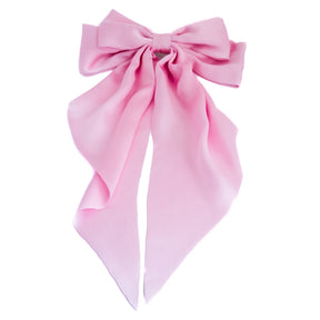 8" Satin Long Tail Bows; Silk Bow for Hair, Bow Bun Bow, Jojo Siwa Bow, Hair Bow Clips, Oversized Hair Bow, Hair Bows Elegant, Ballet Bow