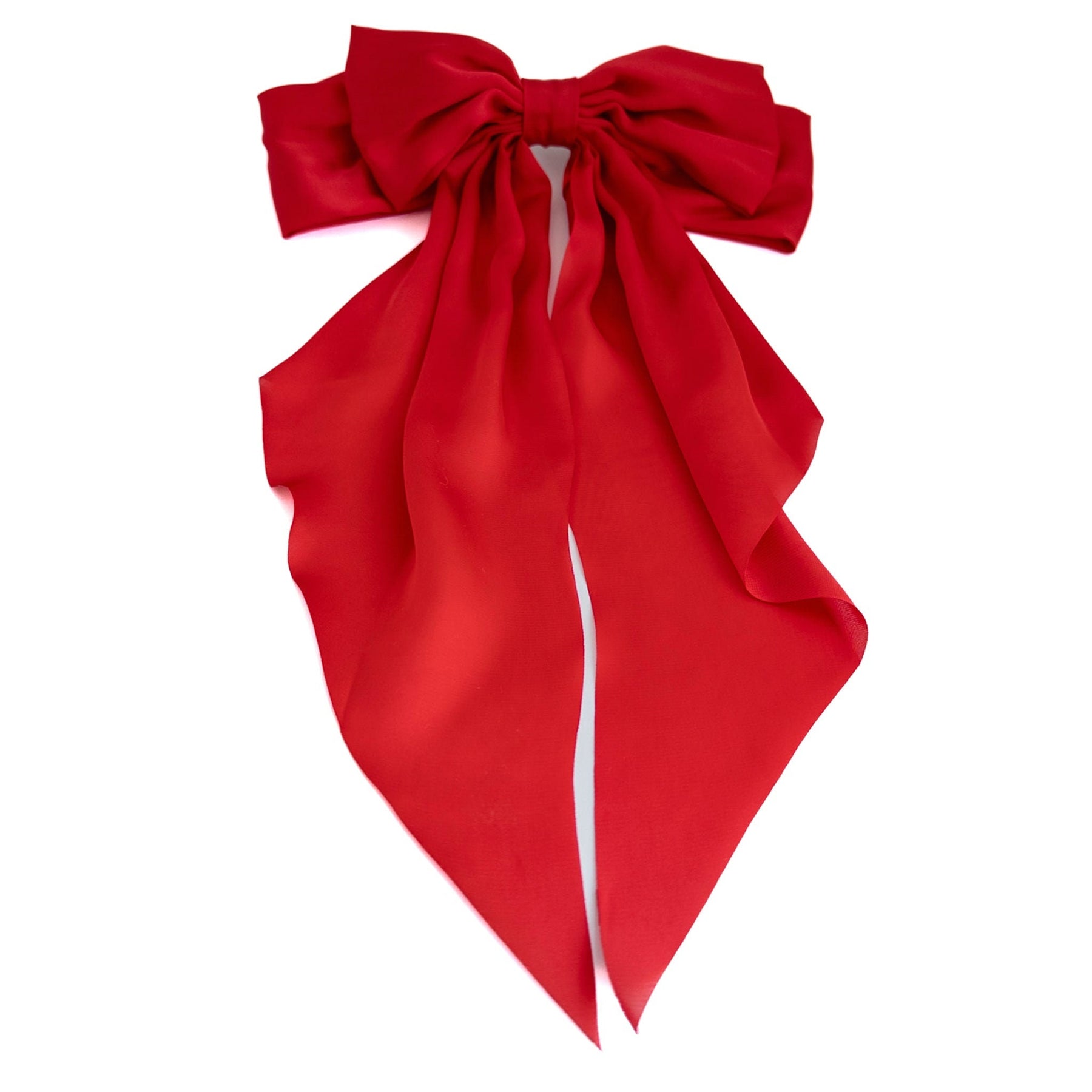 8" Satin Long Tail Bows; Silk Bow for Hair, Bow Bun Bow, Jojo Siwa Bow, Hair Bow Clips, Oversized Hair Bow, Hair Bows Elegant, Ballet Bow