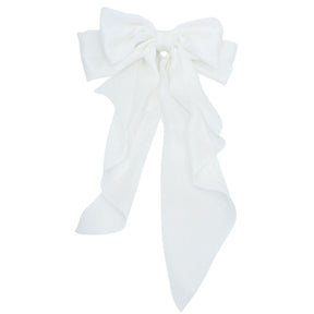 8" Satin Long Tail Bows; Silk Bow for Hair, Bow Bun Bow, Jojo Siwa Bow, Hair Bow Clips, Oversized Hair Bow, Hair Bows Elegant, Ballet Bow
