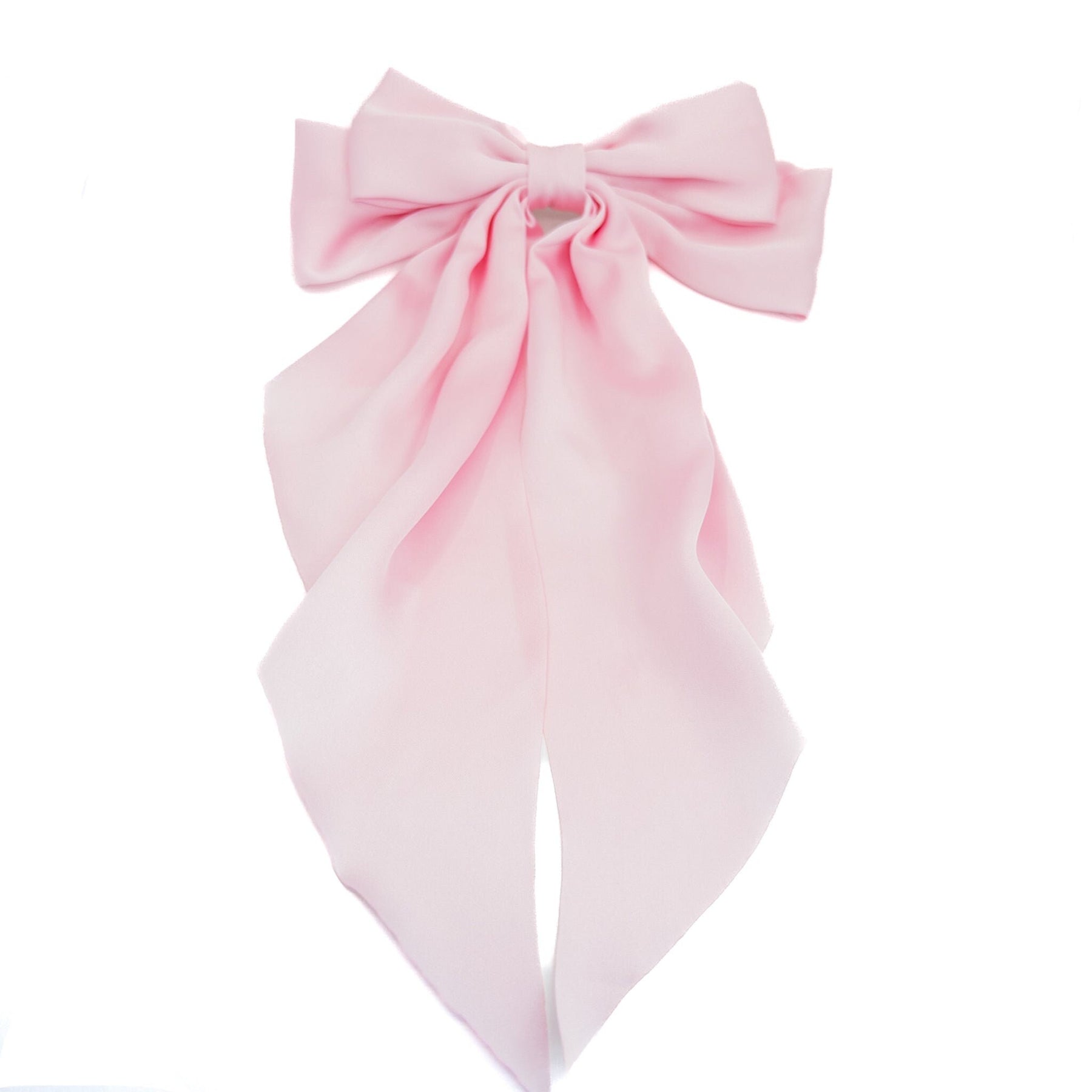 8" Satin Long Tail Bows; Silk Bow for Hair, Bow Bun Bow, Jojo Siwa Bow, Hair Bow Clips, Oversized Hair Bow, Hair Bows Elegant, Ballet Bow