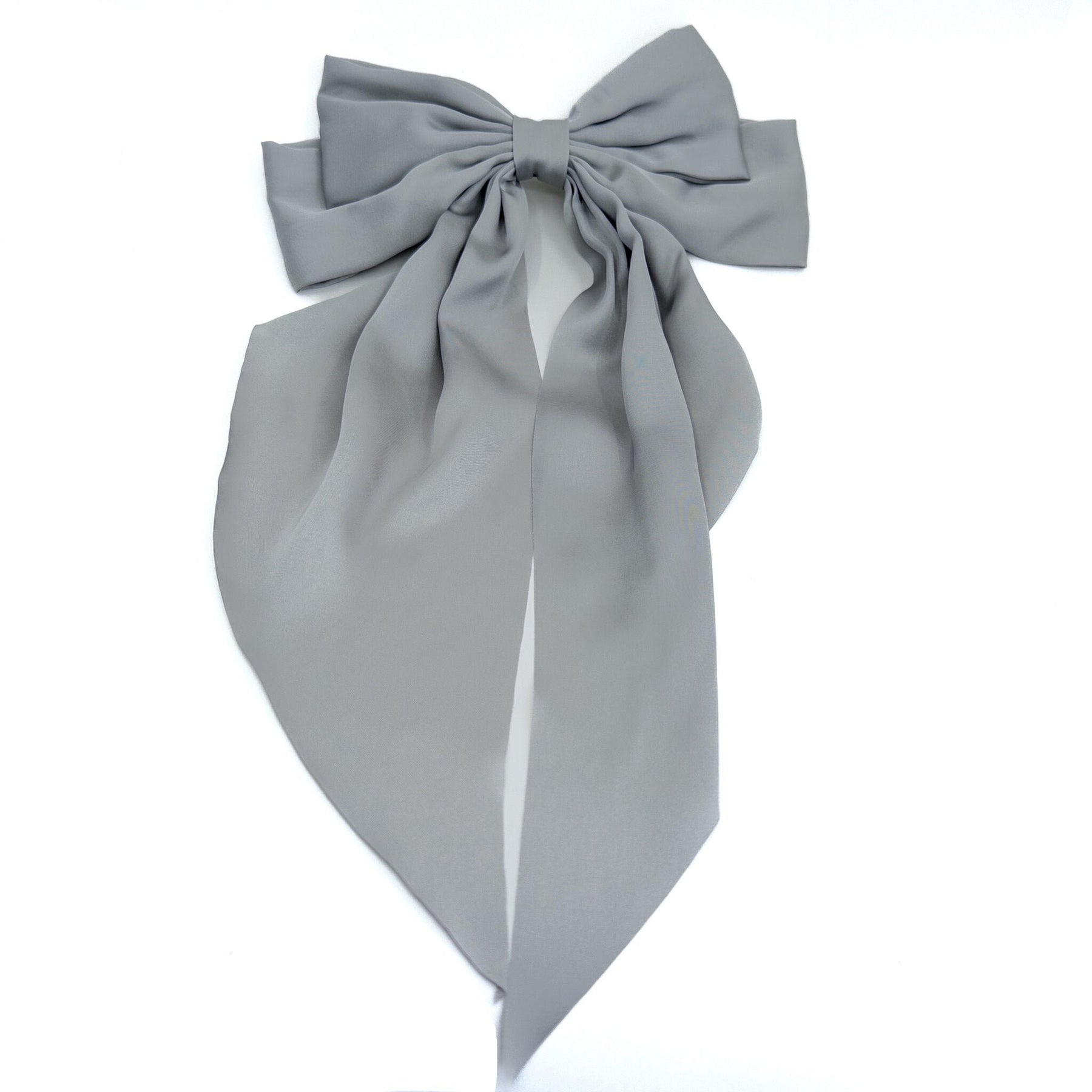 8" Satin Long Tail Bows; Silk Bow for Hair, Bow Bun Bow, Jojo Siwa Bow, Hair Bow Clips, Oversized Hair Bow, Hair Bows Elegant, Ballet Bow
