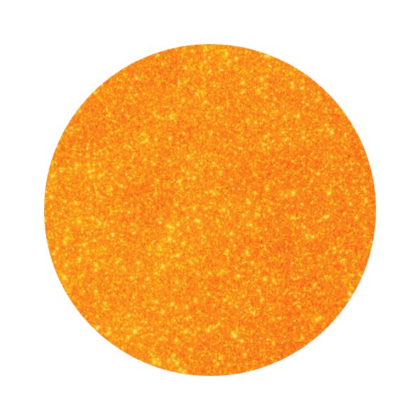 Neon Orange Glitter