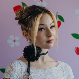 Rosette Ribbon Tie