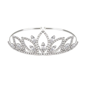 Crystal Marquis Petal Tiara