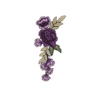 De Rosas Embroidered Iron-On Appliques